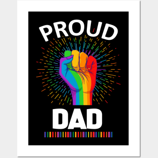 Proud Dad Gay Lgbt Posters and Art